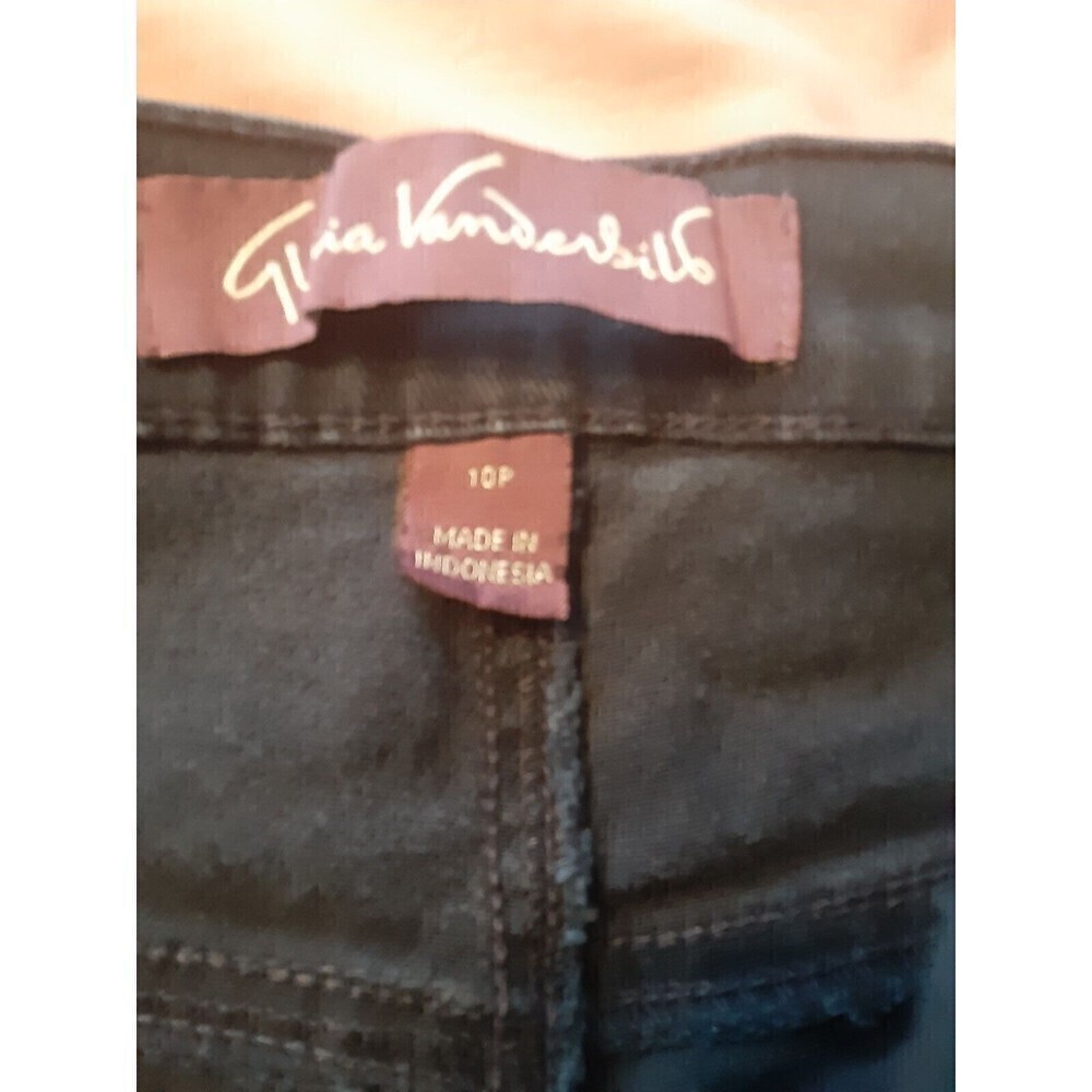 Gloria Vanderbilt Women's Size Petite 10 P Dark Navy Amanda Jeans Slimmi…​​​​​ - Picture 2 of 8